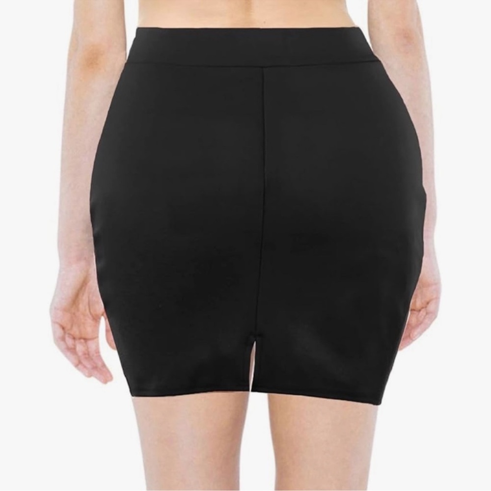 Hybrid & Company Black Bodycon Mini Skirt – Size 5X – Made in USA (NWT) - Picture 6 of 10